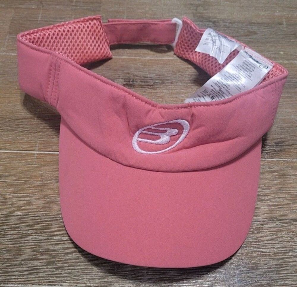 Bullpadel Pink Visor Tennis Golf Pickleball Women's Cap